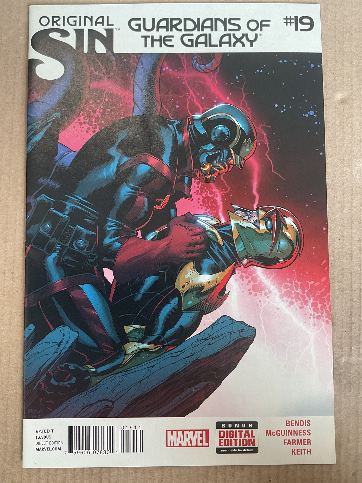 Guardians Of The Galaxy #19 2014 Marvel Comics Original Sin
