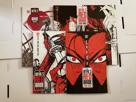 Devil’s Red Bride #1-6 2021 Vault Comics Complete Series Mixed Covers