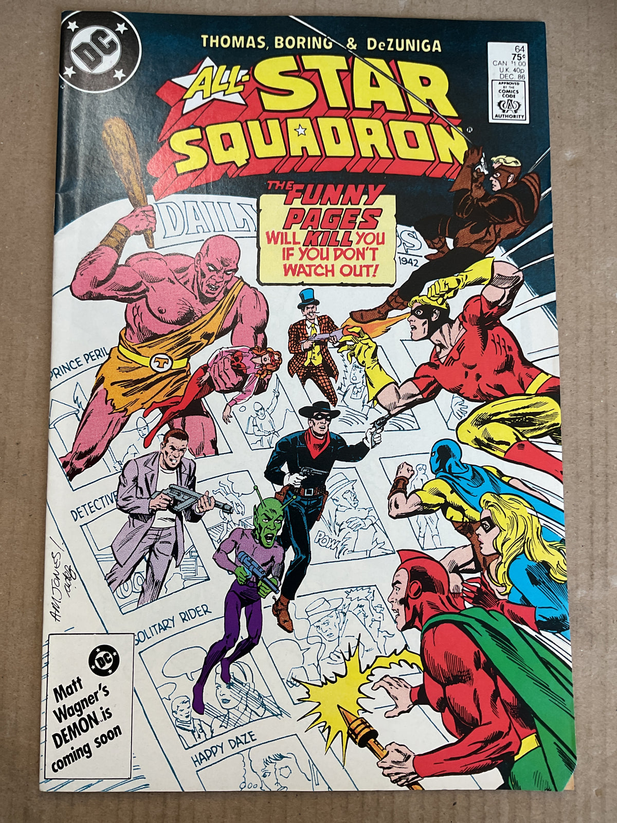 All-Star Squadron #64 1986 DC Comics
