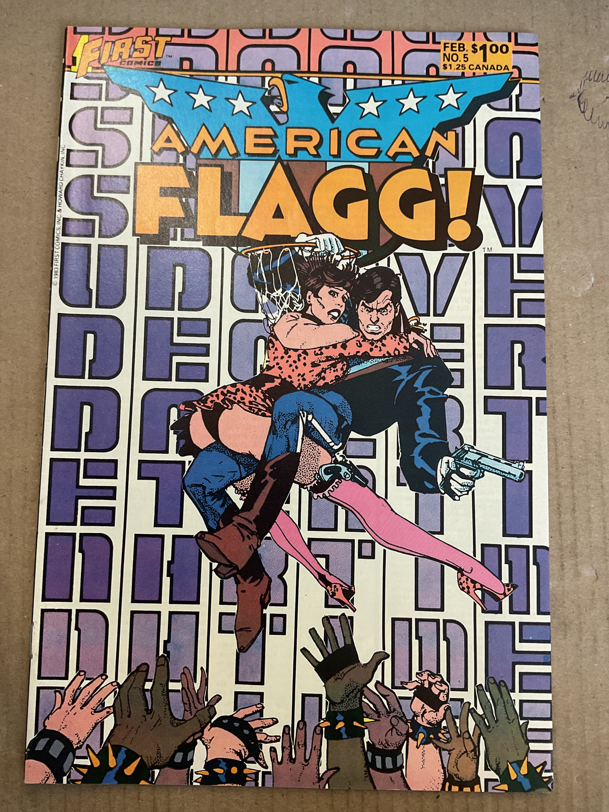 American Flagg #5 1984 DC Comics