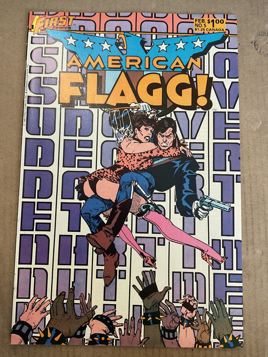 American Flagg #5 1984 DC Comics