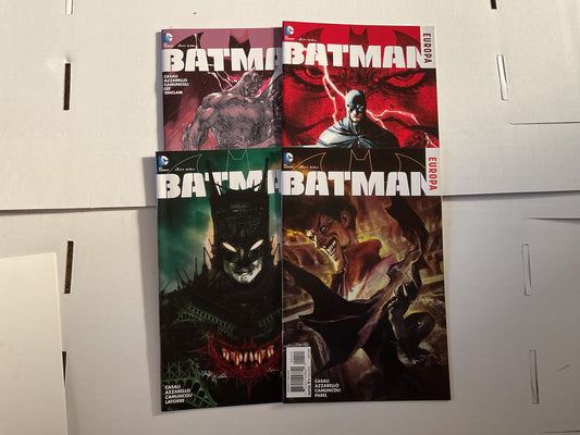 Batman Europa #1-4 2016 DC Comics Complete Series