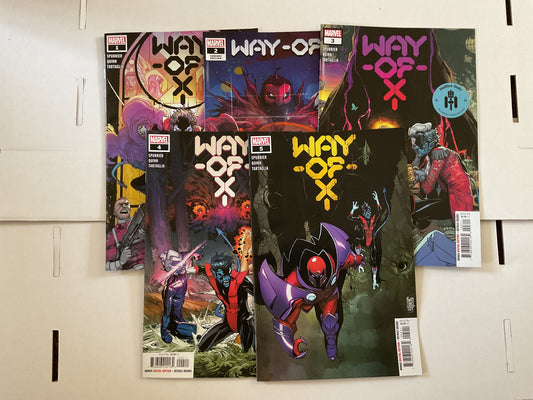 Way Of X #1-5 2021 Marvel Comics Complete Series Mixed Covers