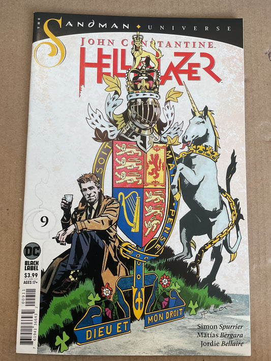 John Constantine Hellblazer #9 2020 DC Comics Black Label