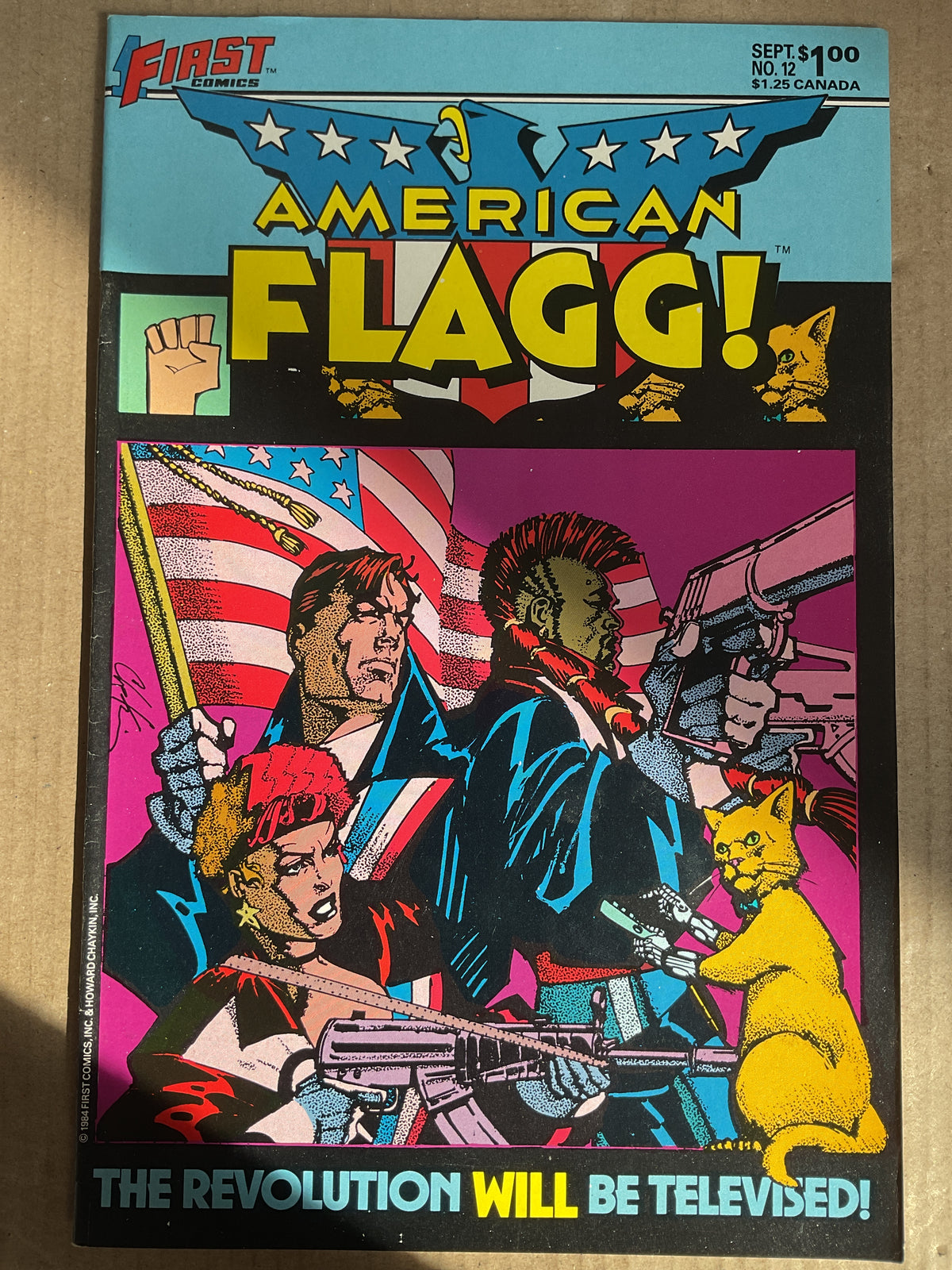 American Flagg #12 1984 First Comics