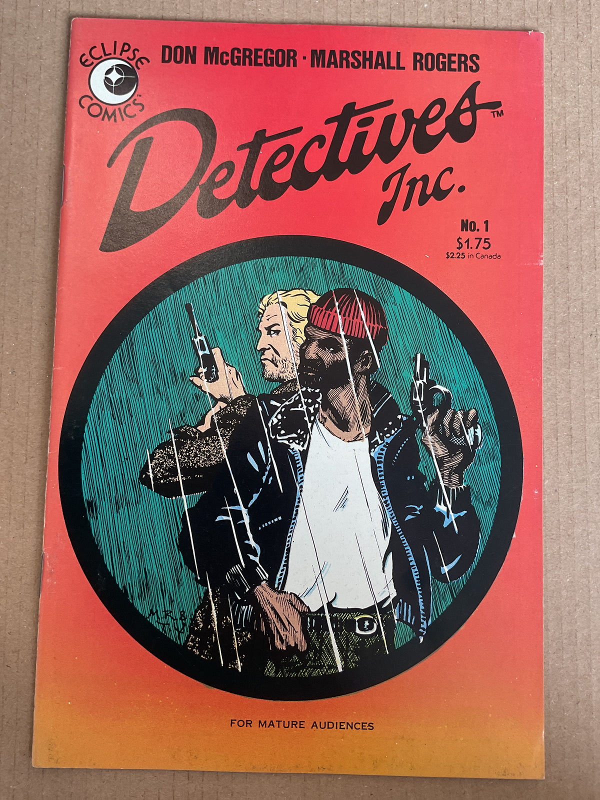 Detectives Inc #1 1985 Eclipse Comics