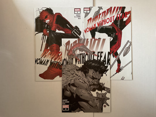 Daredevil Woman Without Fear #1-3 2022 Marvel Comics Complete Series