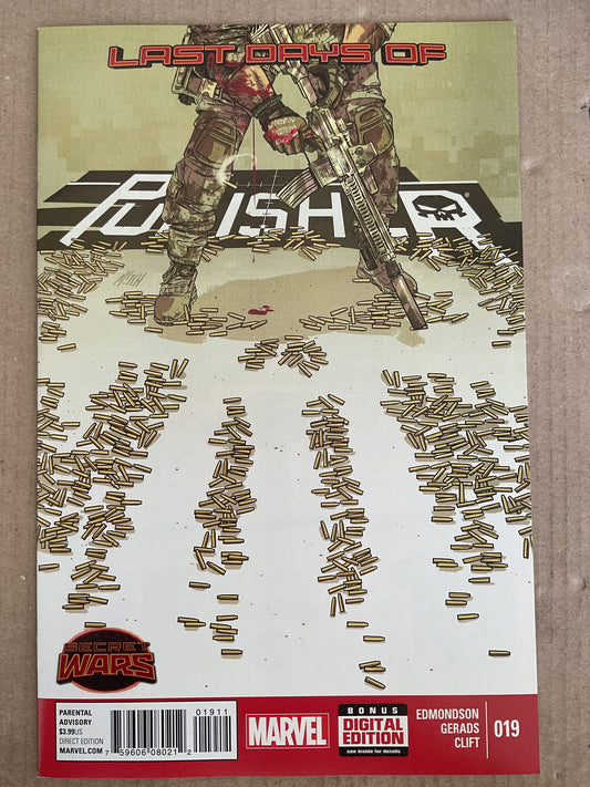 Punisher #19 2015 Marvel Comics Secret Wars