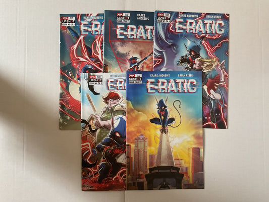 E-Ratic #1-5 2021 AWA Studios Complete Series