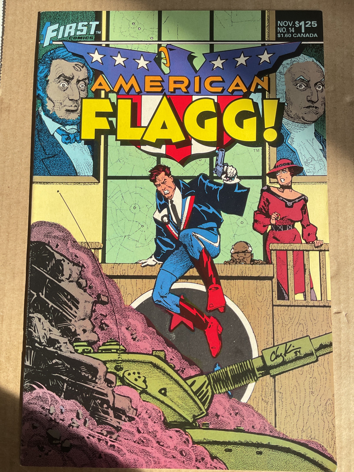 American Flagg #14 1984 First Comics