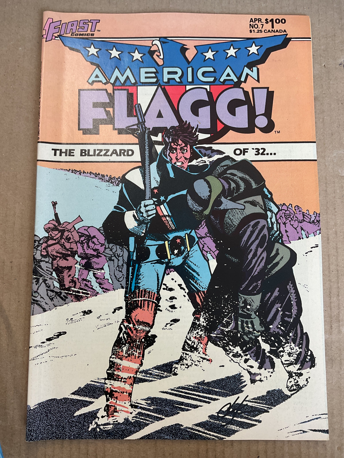 American Flagg #7 1984 First Comics