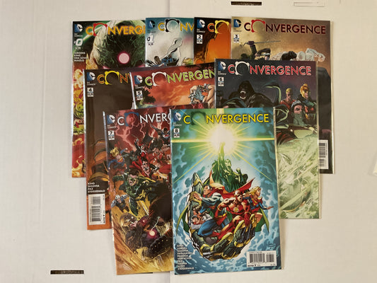 Convergence #0-8 2015 DC Comics Complete Series