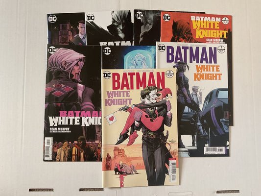Batman White Knight #1-8 2018 DC Comics Complete Series Mixed Covers