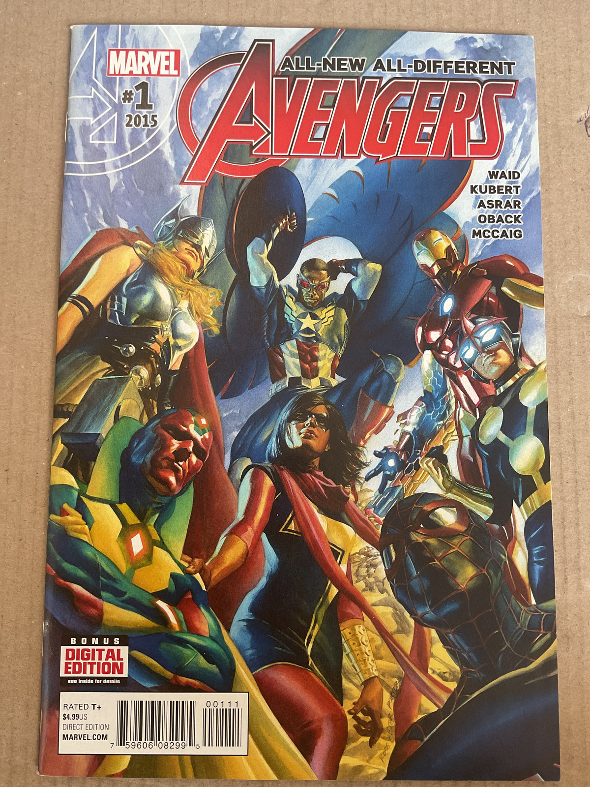 All-New All-Different Avengers #1 2016 Marvel Comics
