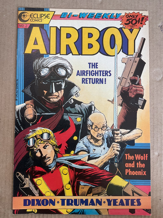 Airboy #2 1986 Eclipse Comics