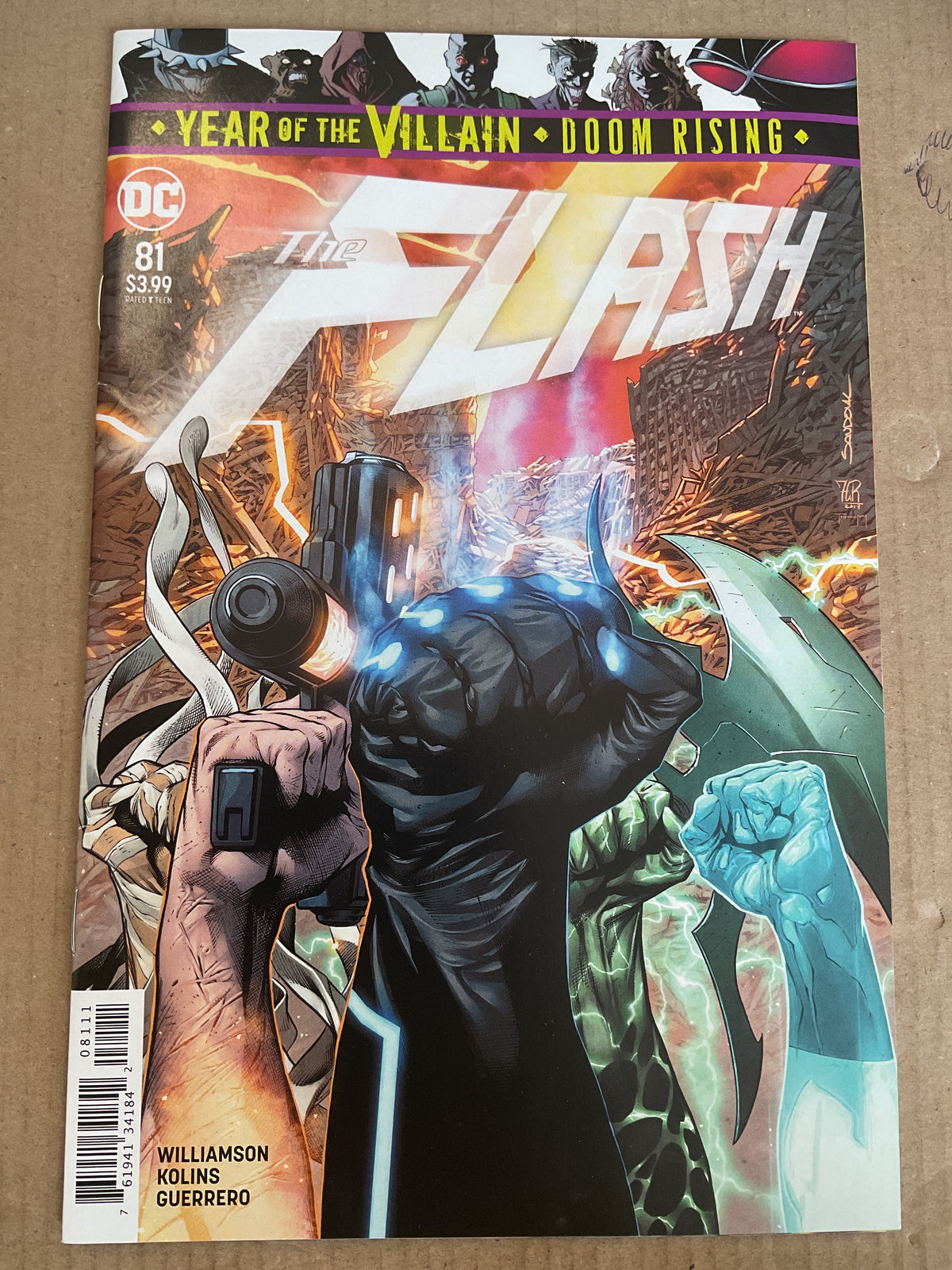 Flash #81 2019 DC Comics Year Of The Villain