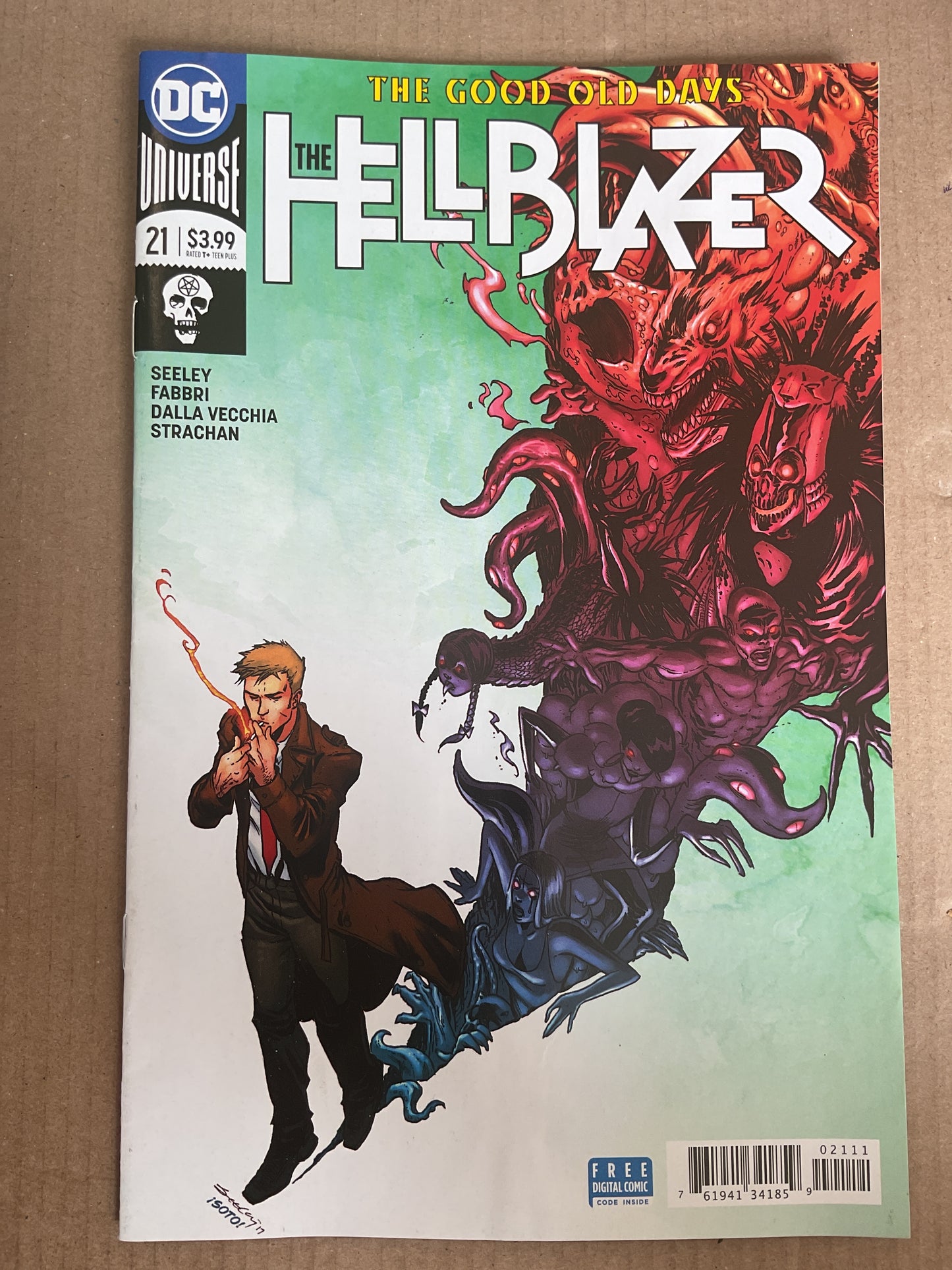 Hellblazer #21 2018 DC Comics