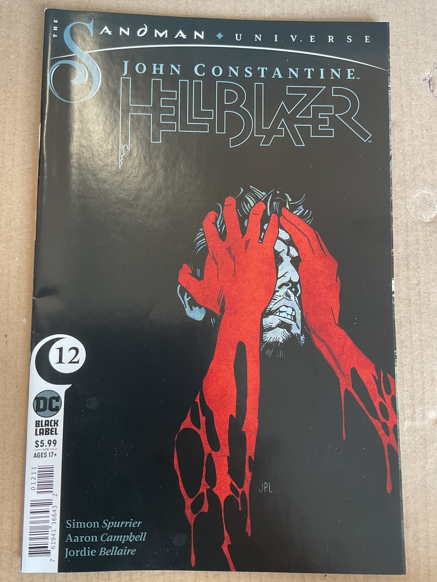 John Constantine Hellblazer #12 2021 DC Comics Black Label