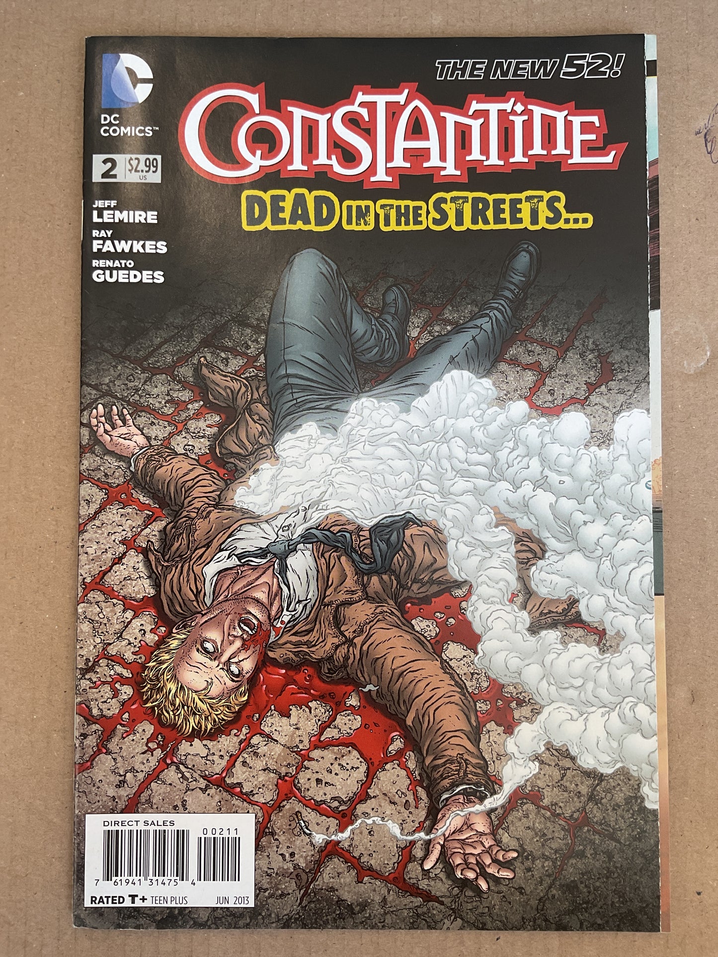 Constantine #2 2013 DC Comics