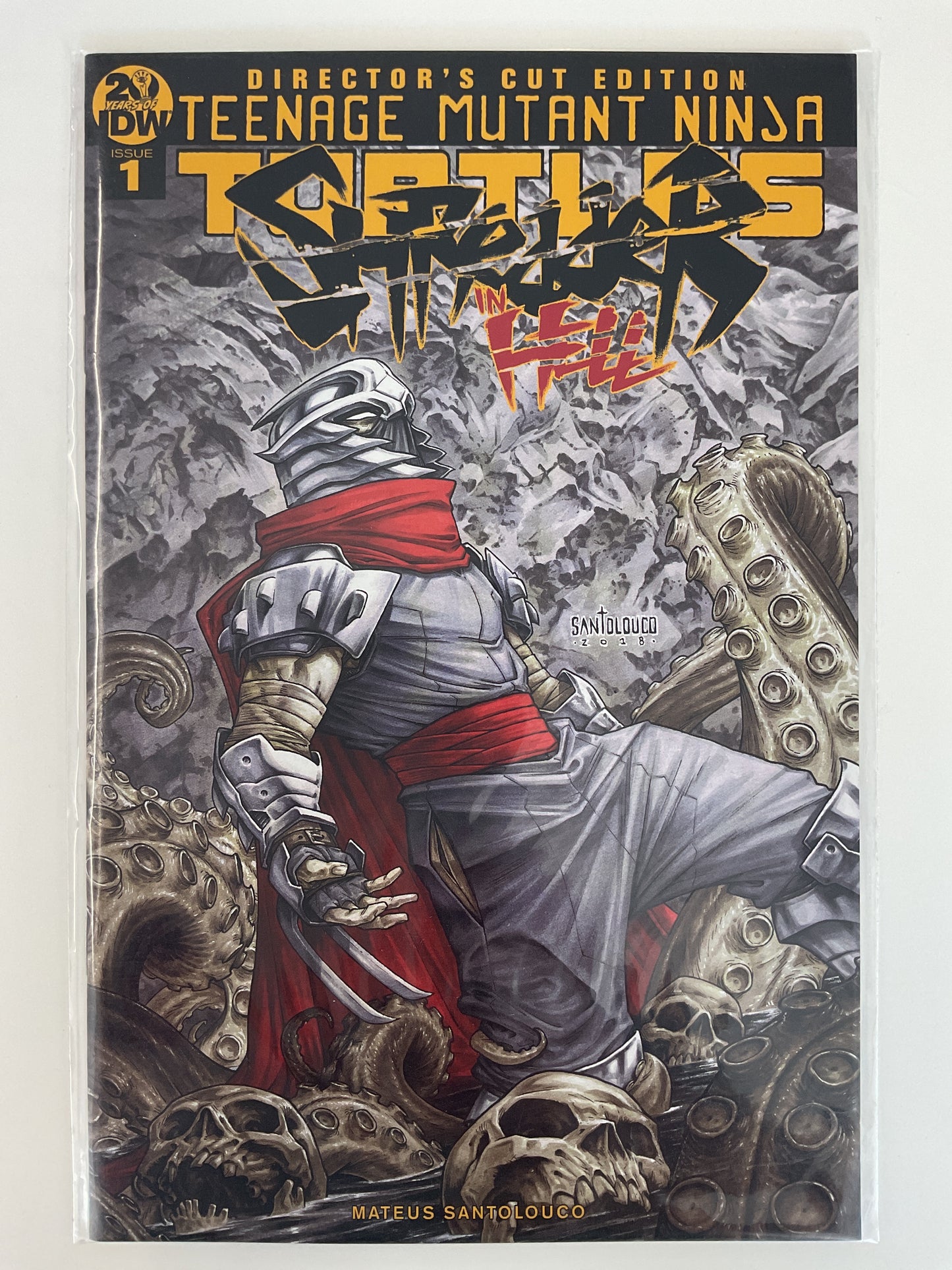 Teenage Mutant Ninja Turtles Shredder In Hell #1 Directors Cut 2019 IDW Publishing