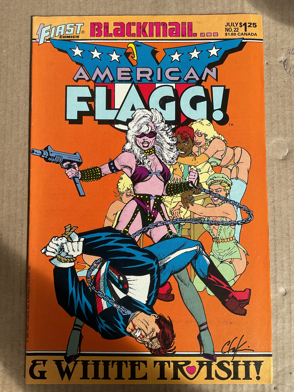 American Flagg #22 1985 First Comics