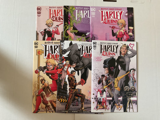 Batman White Knight Present Harley Quinn #1-6 2021 DC Comics Complete Series
