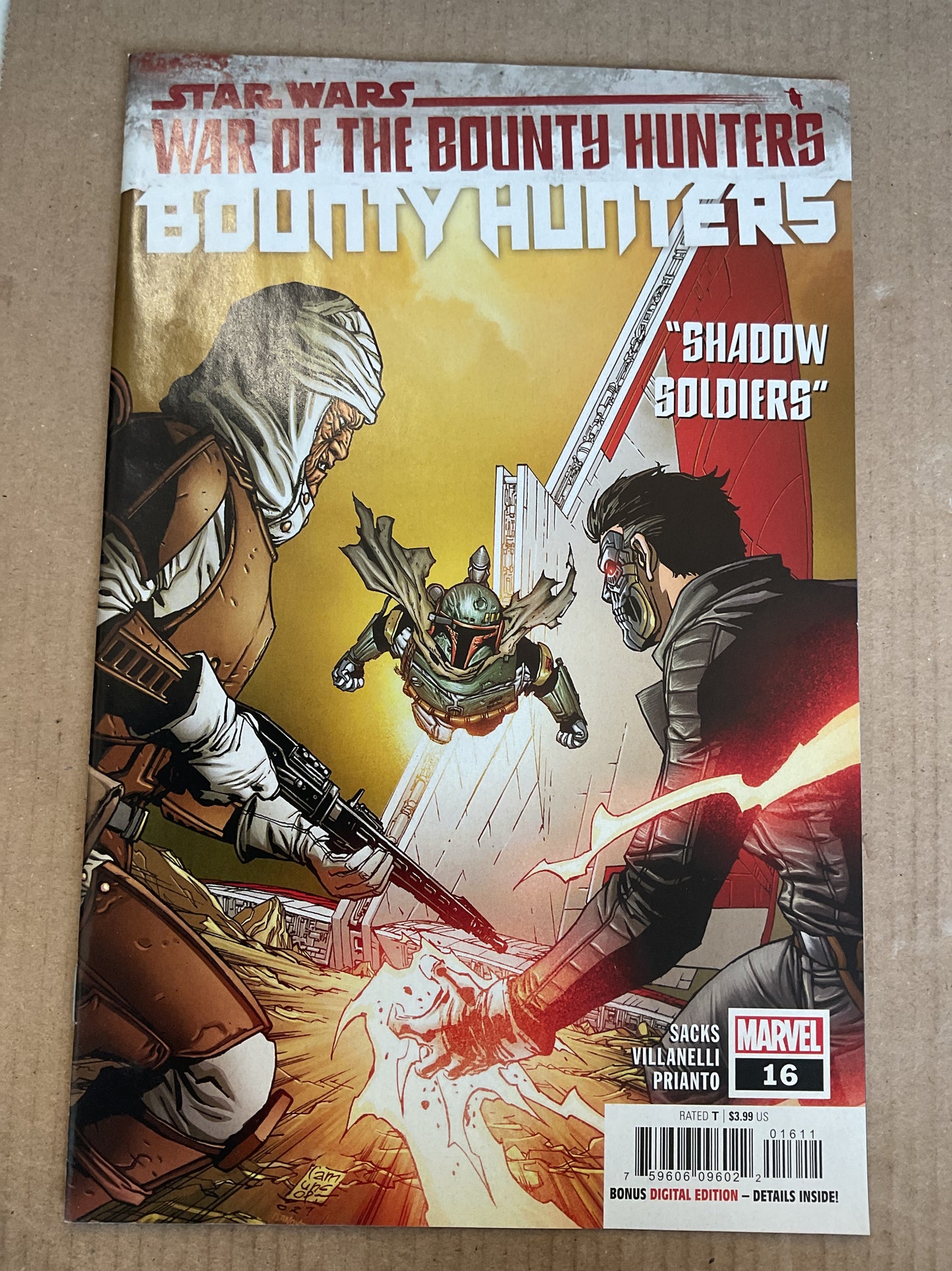 Star Wars Bounty Hunters #16 2021 Marvel Comics War Of The Bounty Hunters